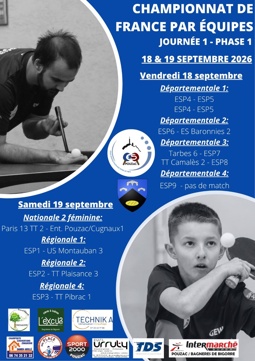 CHAMPIONNAT PAR EQUIPES
