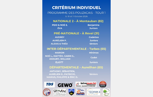 CRITERIUM FEDERAL / COUPE DE BIGORRE